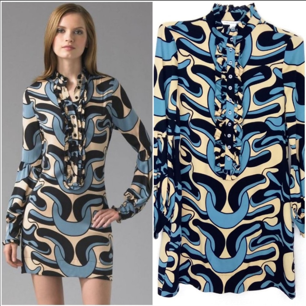 DVF Eavan silk sheath dress